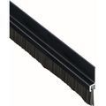 Pemko 18061DNB48 48" 180 Degree Aluminum Retainer Weatherstrip with 5/8" Nylon Brush Dark Bronze 18061DNB48